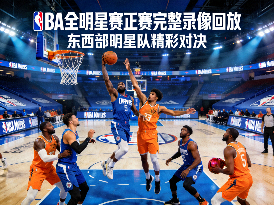 NBA全明星赛正赛完整录像回放，东西部明星队精彩对决